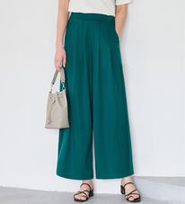 Viola e Viola（ヴィオラ エ ヴィオラ）の「楽ちんきれい美脚ワイドパンツ（ワイドパンツ・ガウチョ）」