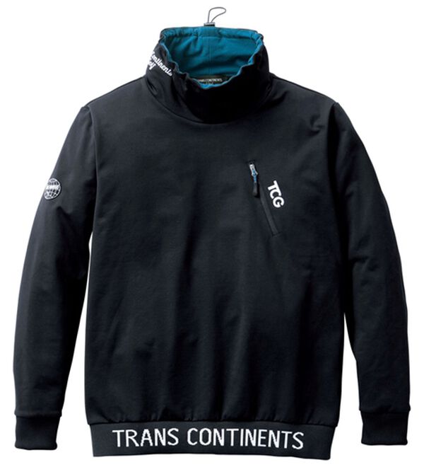 「＜トランスコンチネンツゴルフ＞ネックウォームウインドブレーカー（メンズトレーナー）」｜詳細画像
