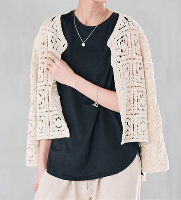 RANAN（ラナン）の「＜BC＞綿100％ひんやりタンクトップ（カットソー）」｜詳細画像