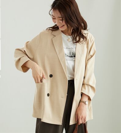 BELLUNA（ベルーナ）の「ダブルテーラードジャケット（その他ジャケット）」