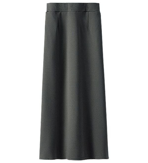 BELLUNA（ベルーナ）の「裏起毛素材ふくれジャカードナロースカート（ロングスカート）」｜詳細画像