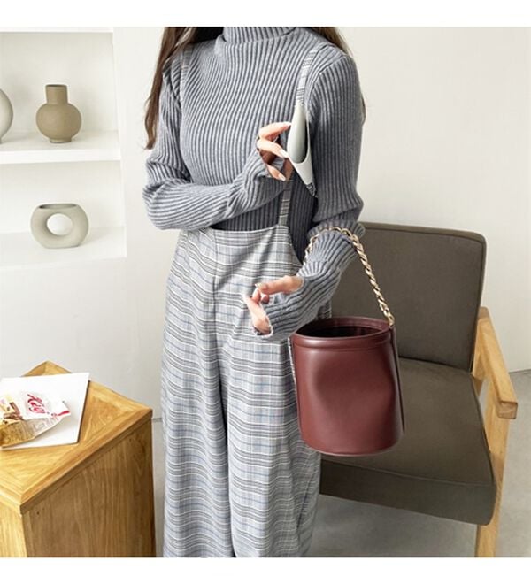 GeeRA（ジーラ）の「サロペットワイドパンツ（オールインワン）」｜詳細画像