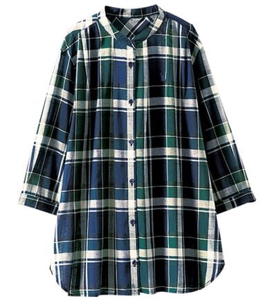 BELLUNA（ベルーナ）の「綿１００％刺しゅうデザインシャツ（シャツ）」