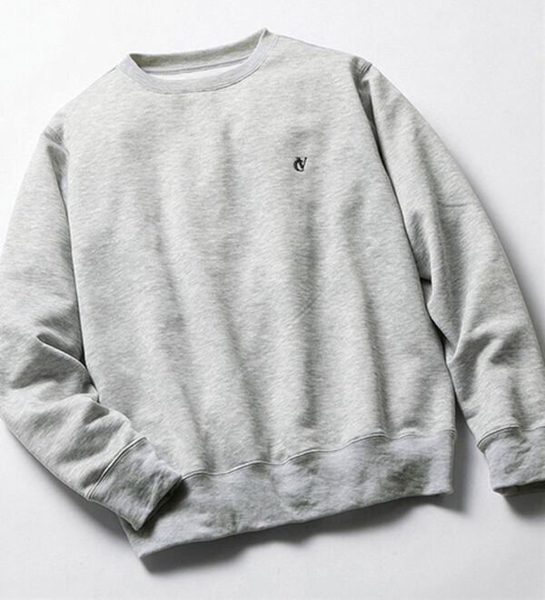 「快適！遠赤保温トレーナー（メンズトレーナー）」｜杢グレー