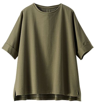 BELLUNA（ベルーナ）の「ヒンヤリ実感！大人顔サマ見えゆったりＴシャツ（Tシャツ）」