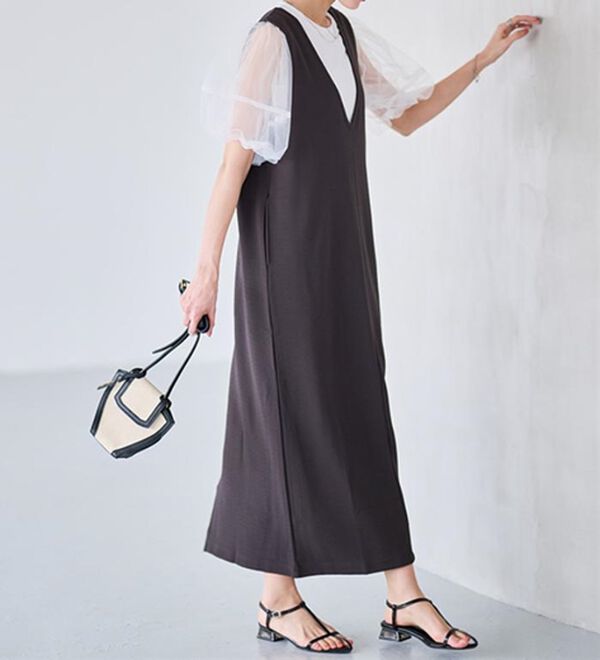 ジャンパースカート バーノン様 Vingt Neuf]脚長&美シルエットジャンパースカート | KOBUNSHA