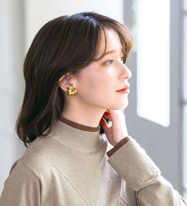 ルフラン（ルフラン）の「【４色組】毎日重宝＊ほどかわニット（ニット・セーター）」｜詳細画像