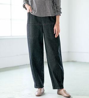 BELLUNA（ベルーナ）の「ポケットデザインコロンデニムパンツ（フルレングスパンツ）」｜詳細画像