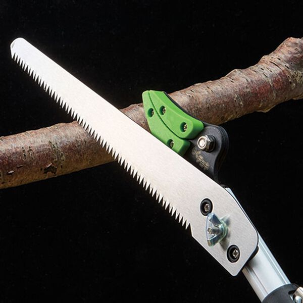 「新　伸縮ノコギリ高枝切りバサミ（ガーデニング・園芸用品）」｜詳細画像