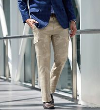 「＜コムルヴァン・オム＞５０代からの［神業］カーゴパンツ（メンズカーゴパンツ）」