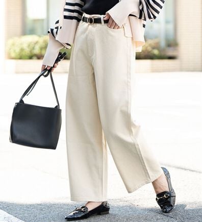 A HAPPY MARILYN（アハッピーマリリン）の「【Ｍ～７Ｌ】美脚＆美尻が叶う！優勝ワイドパンツ（ワイドパンツ・ガウチョ）」