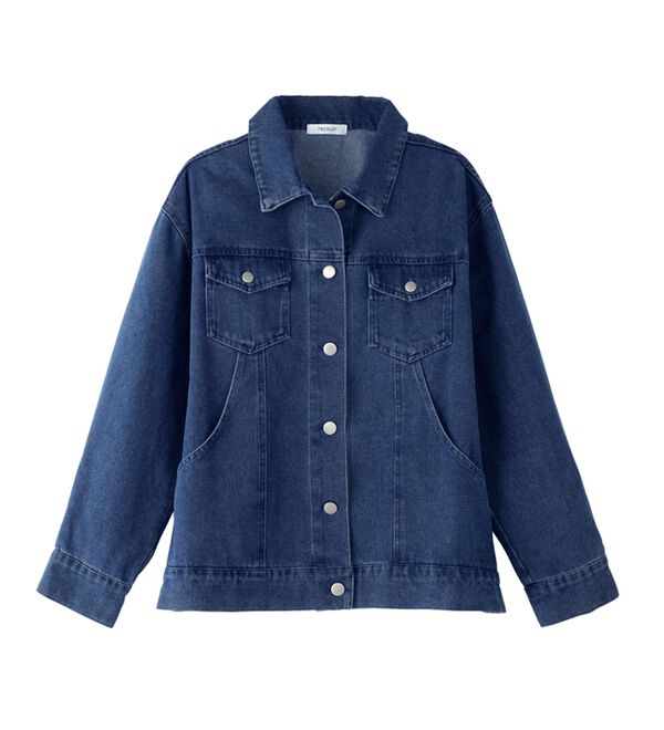 BELLUNA（ベルーナ）の「デニム素材ポケットデザインジャケット（その他ジャケット）」｜詳細画像