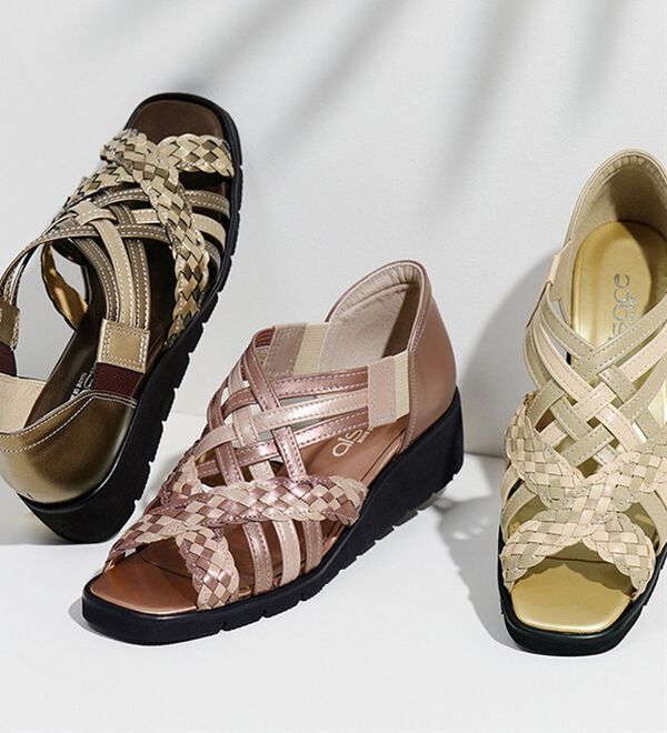 新品⭐️45R手編みレザーサンダル42(27〜27、5cm)