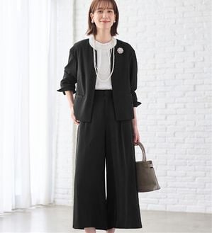 洗える！多機能2点セットアップ＜M～5L＞ - ベルーナ【公式】