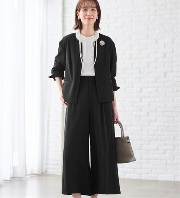 洗える！多機能2点セットアップ＜M～5L＞ - ベルーナ【公式】