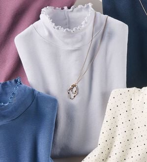 ルフラン（ルフラン）の「【ｋｉｒａｍｅｋ】着るだけＵＶコットンガーゼ（カットソー）」｜パールグレー