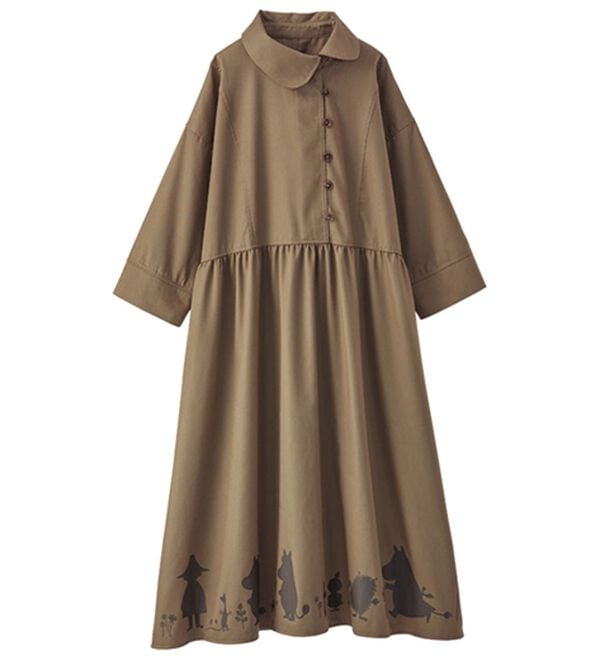 BELLUNA（ベルーナ）の「【ムーミン】シルエット柄ワンピース（その他ワンピース）」｜詳細画像