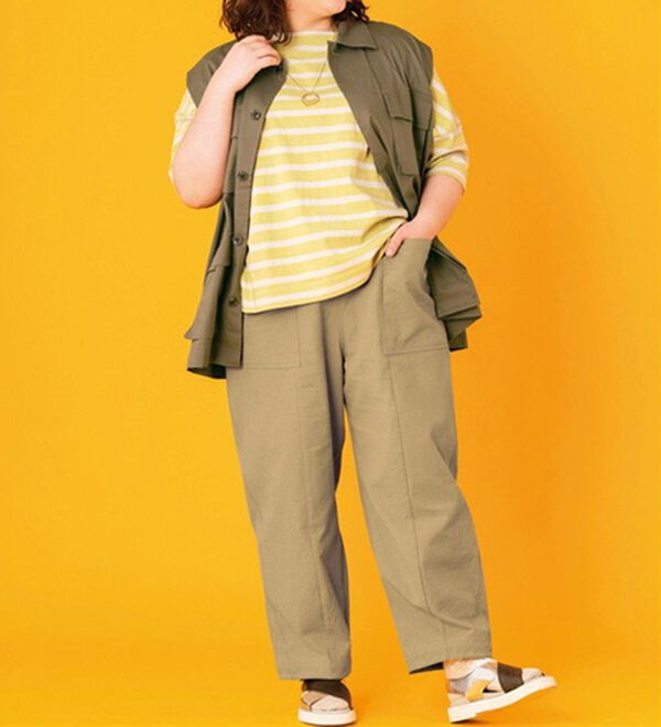 ルフラン（ルフラン）の「【２本組】まるごとコットン！接結ガーゼパンツ（その他パンツ）」｜詳細画像