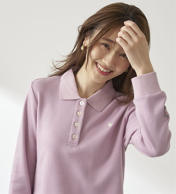 BELLUNA（ベルーナ）の「【ＰＯＬＯ　ＢＣＳ】裏起毛かのこポロシャツ（ポロシャツ）」｜詳細画像