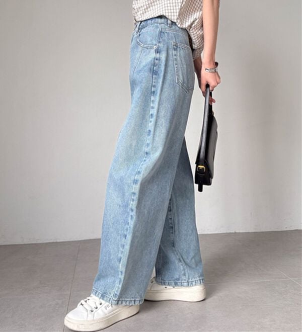 RANAN（ラナン）の「フロントシームカーブデニム（フルレングスパンツ）」｜詳細画像