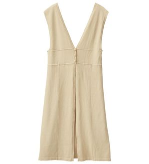 RANAN（ラナン）の「ロングニットジレ（ジレ）」｜ベージュ