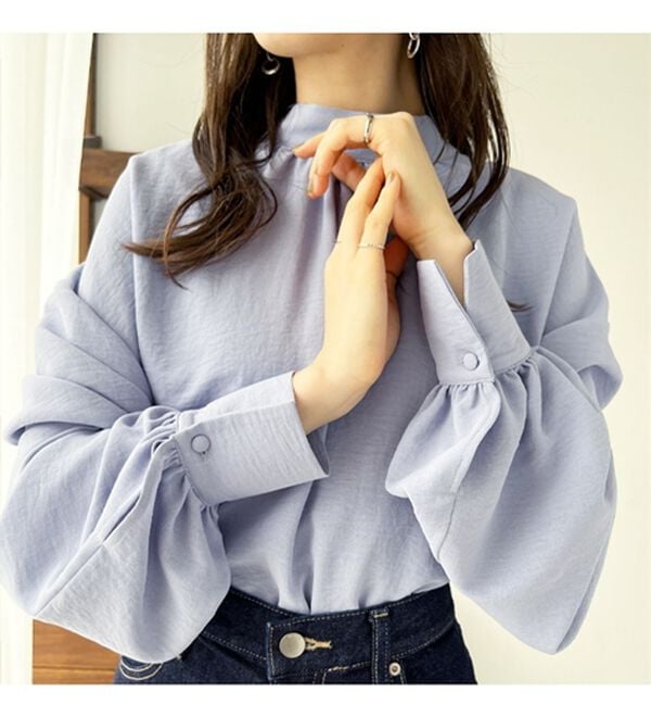 GeeRA（ジーラ）の「前後２ｗａｙボウタイブラウス（ブラウス）」｜詳細画像