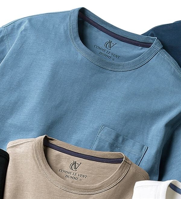 「綿１００％ベーシックＴシャツＮＥＯ（メンズＴシャツ）」｜スモーキーブルー