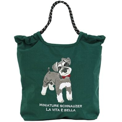 iellio（イエリオ）の「アニマル刺しゅうコードトート＜トートバッグ・バッグ・エコバッグ・Ａ４サイズ対応＞（トートバッグ）」