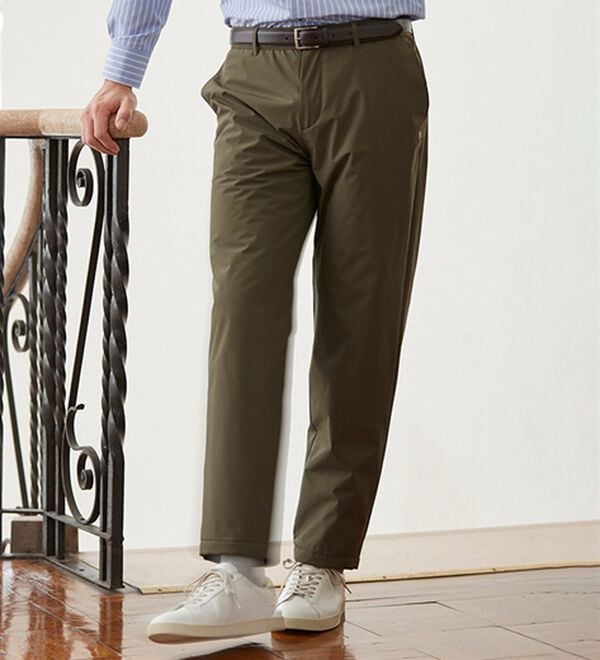 「＜アーノルド　パーマー＞進化系！すっきりハイブリッドダウンパンツ（メンズフルレングスパンツ）」｜詳細画像