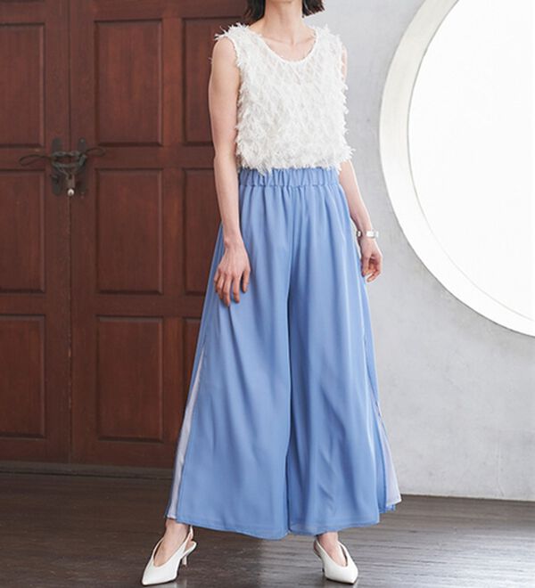 RANAN（ラナン）の「カットジャカードブラウス（ブラウス）」｜詳細画像