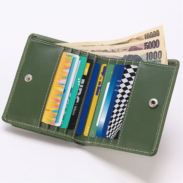 「コンパクト財布（シマエナガ）（財布・パスケース）」｜詳細画像