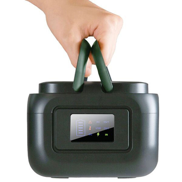 「小型ポータブル電源　パワーステーション（防災グッズ・防犯グッズ）」｜詳細画像