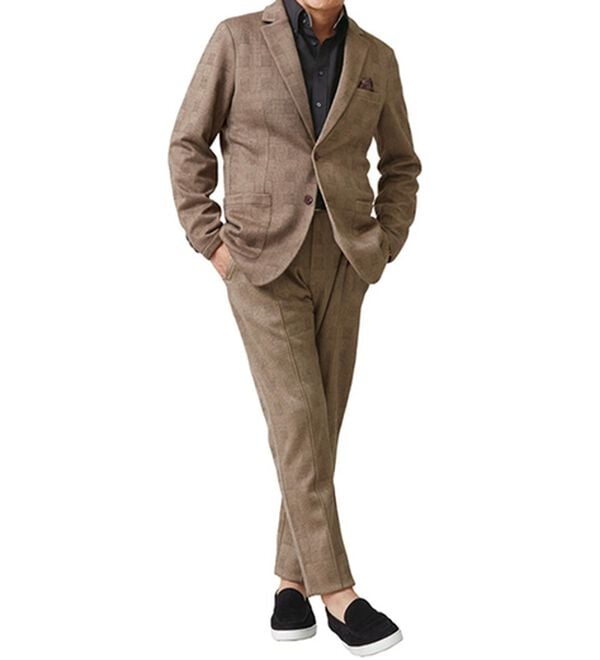 「お洒落に決まるウール調ジャケット（メンズジャケット）」｜詳細画像