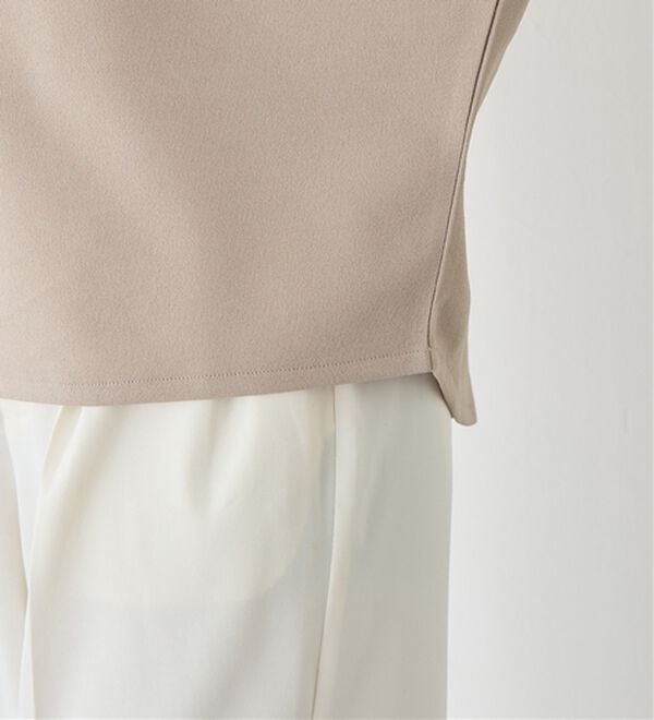 alotta（アロッタ）の「着痩せが叶うドルマンスリーブきれいめカットソー（カットソー）」｜詳細画像