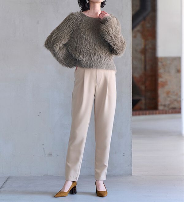 RANAN（ラナン）の「ロングフェザーシャギーニット（ニット・セーター）」｜詳細画像