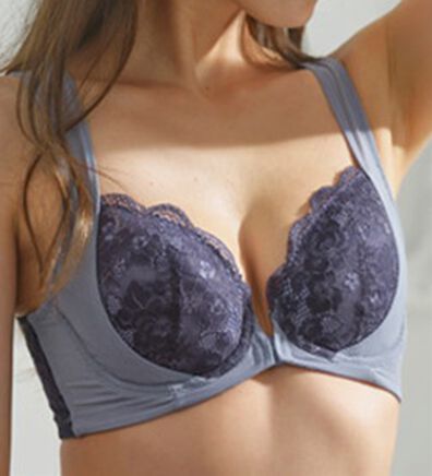 YU'NOW（ユナウ）の「スキッと美姿勢ブラ　～配色カラー～（ブラジャー）」