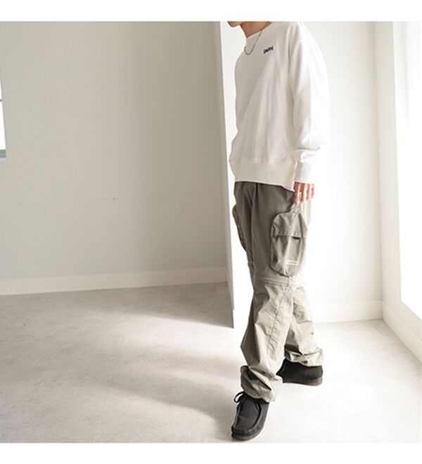 GeeRA（ジーラ）の「【スマーフ】コラボプリントスウェット（メンズカットソー）」｜詳細画像