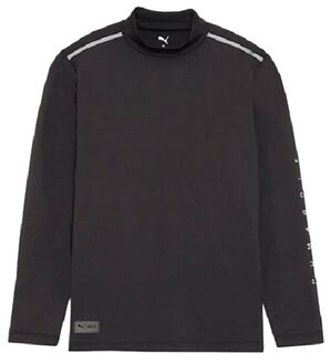 「ゴルフ　ＰＢ　ＨＩＧＨＮＥＣＫ　Ｌ／Ｓ（メンズゴルフウェア）」｜プーマブラック