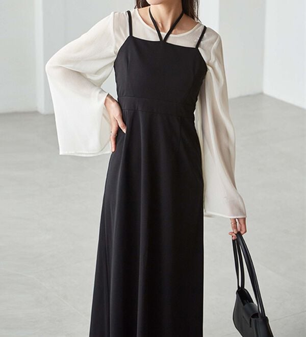 RANAN（ラナン）の「ホルターネックキャミワンピース（その他ワンピース）」｜詳細画像