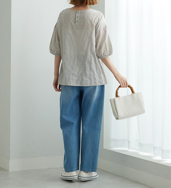 BELLUNA（ベルーナ）の「華やかモチーフレースデザインブラウス（ブラウス）」｜詳細画像