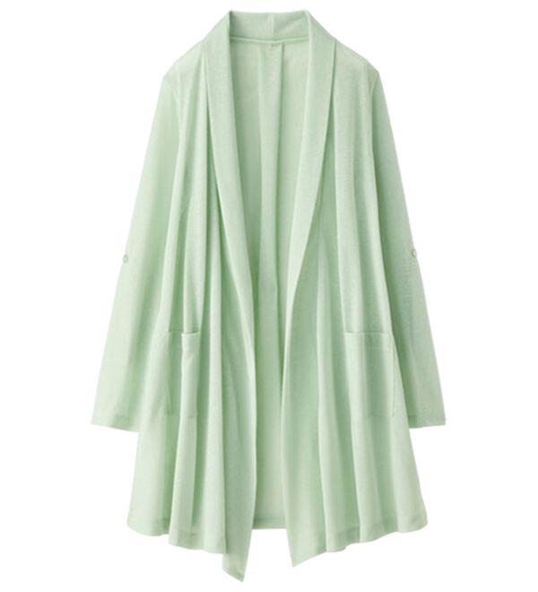 BELLUNA（ベルーナ）の「【単品】リネン入りロングカーディガン（その他カーディガン）」｜詳細画像