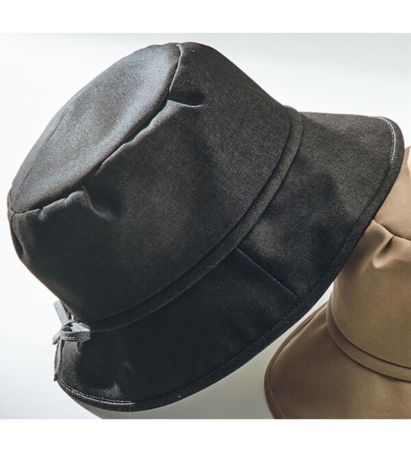 ルフラン（ルフラン）の「＜ベル・モード＞ゴアテックスインフィニアム　晴雨兼用ふんわりデニムクローシュ（帽子）」｜詳細画像