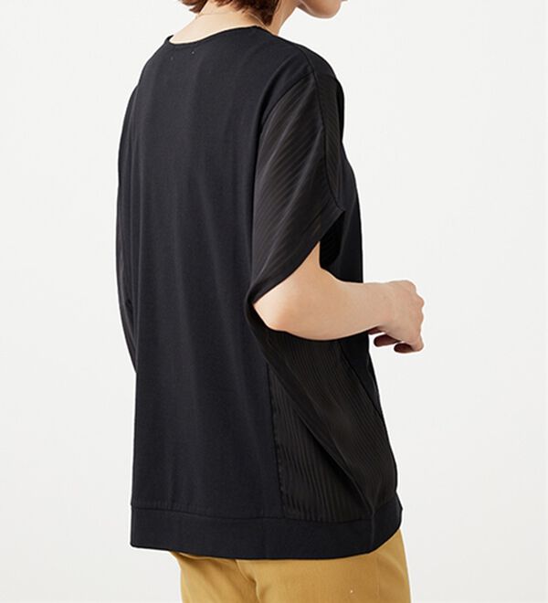 BELLUNA（ベルーナ）の「サイドシャドーストライプ切替チュニック（チュニック）」｜詳細画像