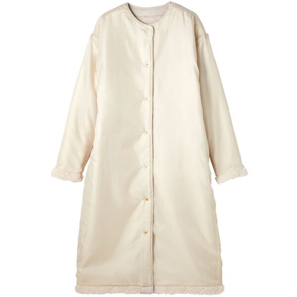 RANAN（ラナン）の「異素材デザインアウター（ロングコート）」｜詳細画像