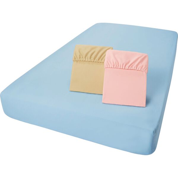 「抗菌防臭しわになりにくいボックスシーツ３色組（敷布団カバー・シーツ）」｜1