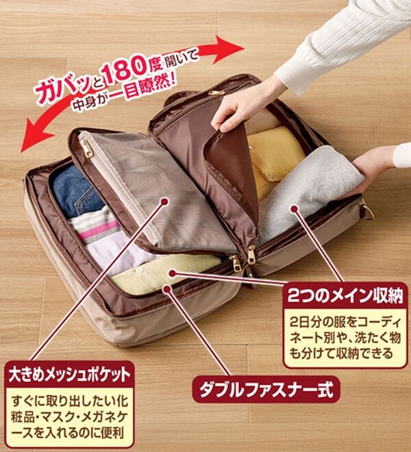 「旅行に活躍するトラベルバッグ（その他バッグ）」｜詳細画像