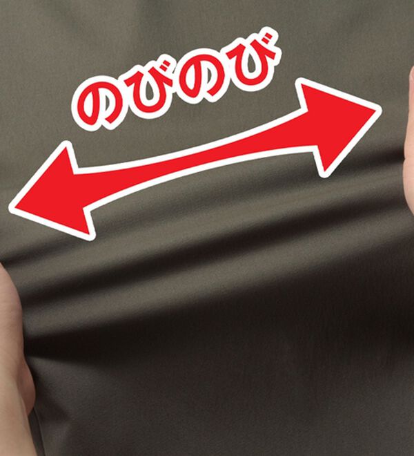 「＜ゴールデンベア＞軽やか綿タッチスラックス（メンズスラックス）」｜詳細画像