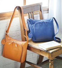 ルフラン（ルフラン）の「＜ズッケロ＞さっと取り出せる牛革バッグ（ショルダーバッグ）」