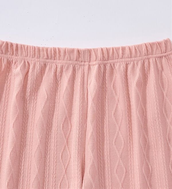 YU'NOW（ユナウ）の「ケーブルデザインパジャマ（パジャマ・ルームウェア）」｜詳細画像