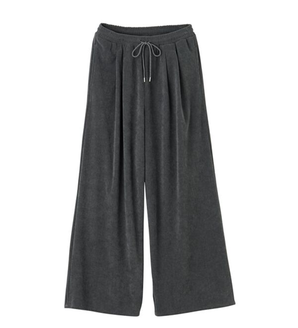 RANAN（ラナン）の「リブタックワイドイージーパンツ（その他パンツ）」｜詳細画像